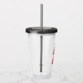 Friday the 13th | Knife Through Hockey Mask Acryl Drinkbeker (Rechts)