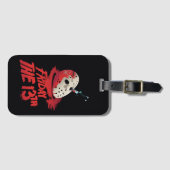 Friday the 13th | Knife Through Hockey Mask Bagagelabel (Voorkant (horizontaal))