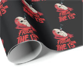 Friday the 13th | Knife Through Hockey Mask Cadeaupapier (Rol Hoek)
