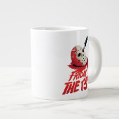 Friday the 13th | Knife Through Hockey Mask Grote Koffiekop (Voorkant rechts)