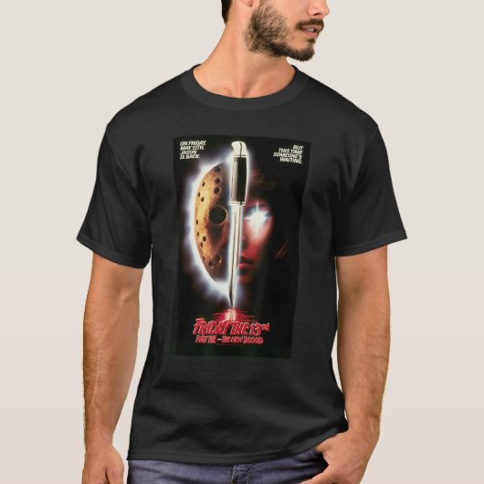 Friday the 13th New Blood Poster T-shirt (Voorkant)