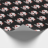 Friday the 13th | Paint Splatter Hockey Mask Cadeaupapier (Hoek)