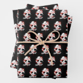 Friday the 13th | Paint Splatter Hockey Mask Inpakpapier Vel (In situ)