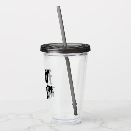 Friday the 13th | Stacked Painted Logo Acryl Drinkbeker (Links)