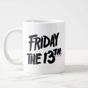 Friday the 13th   Stacked Painted Logo Grote Koffiekop