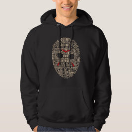 Friday the 13th | Typografie Hockey Mask Hoodie