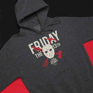 Friday the 13th   Wapens kruiskopmasker Hoodie
