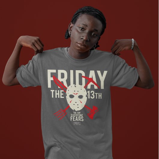 Friday the 13th | Wapens kruiskopmasker T-shirt