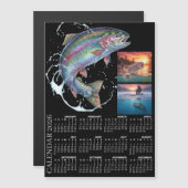 Fridge Fishing Photo Calendar 2026, Fly Fishing (Voorkant / Achterkant)