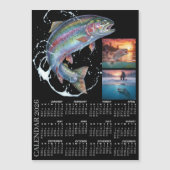 Fridge Fishing Photo Calendar 2026, Fly Fishing (Voorkant)