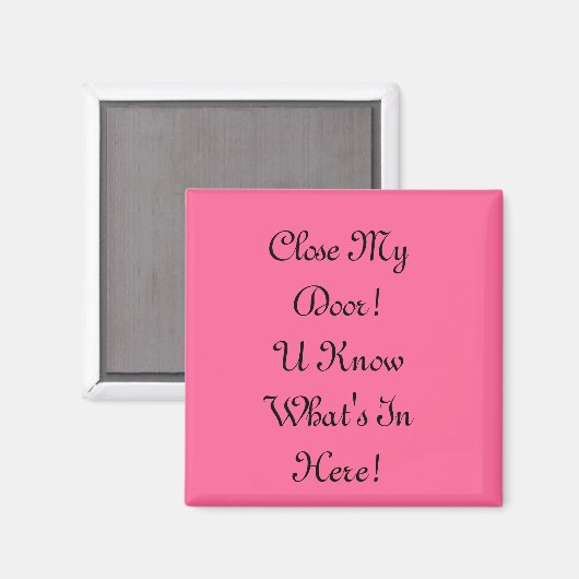 Fridge Magnet (Voorkant / Achterkant)