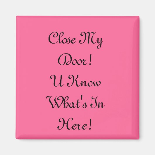 Fridge Magnet (Voorkant)