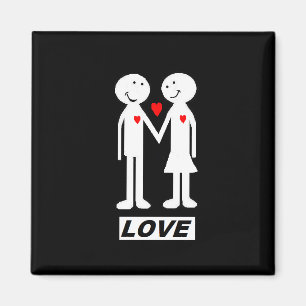 fridge magnet " liefde "