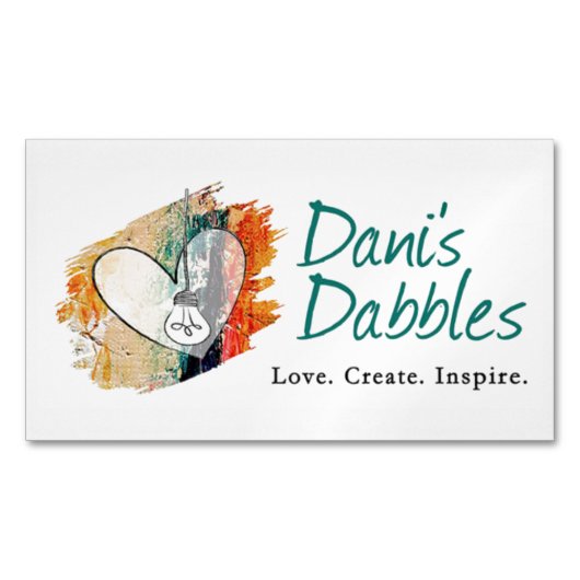 Fridge Magnet Magnetisch Visitekaartje (Voorkant)