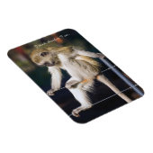 Fridge Magnet met aap en slogan Magneet (Rechterzijde)