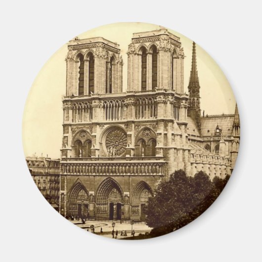 Fridge Magnet - Parijs, Notre Dame (Voorkant)