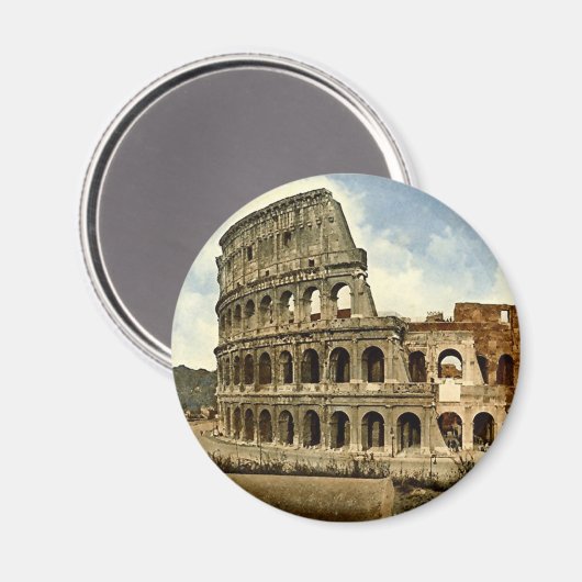 Fridge Magnet - Rome, Colosseum (Voorkant / Achterkant)