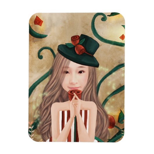 Fridge magneten (magnet) (Verticaal)