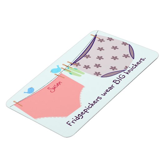 Fridgepickers Grappige Premium Flexi Magnet Magneet (Linkerzijde)