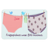 Fridgepickers Grappige Premium Flexi Magnet Magneet (Horizontaal)