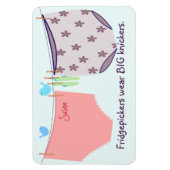 Fridgepickers Grappige Premium Flexi Magnet Magneet (Verticaal)