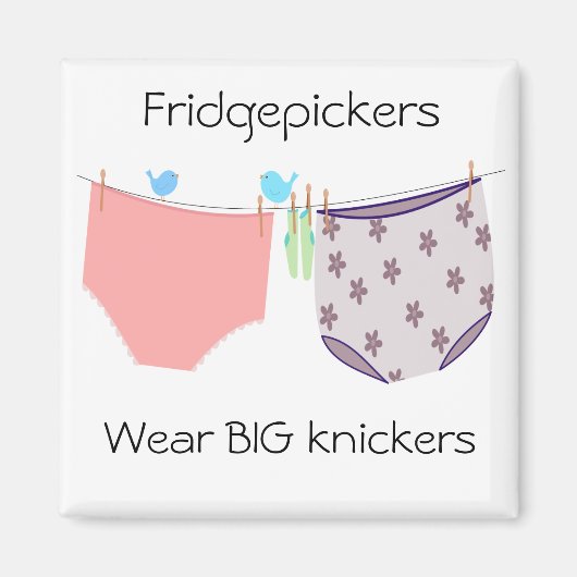 Fridgepickers Magnet (Voorkant)