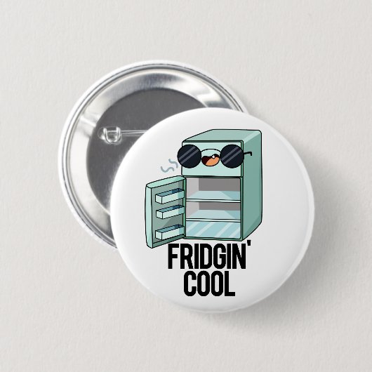 Fridgin Cool Funny Refkoelkast Ronde Button 5,7 Cm (Voorkant /achterkant)