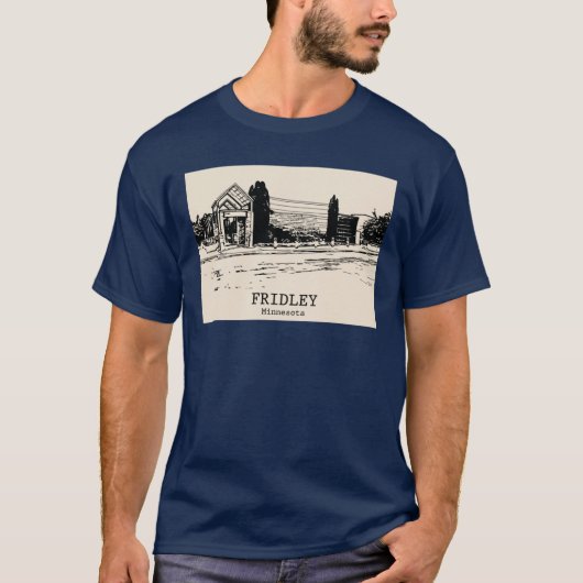 Fridley Minnesota 1 T-shirt (Voorkant)