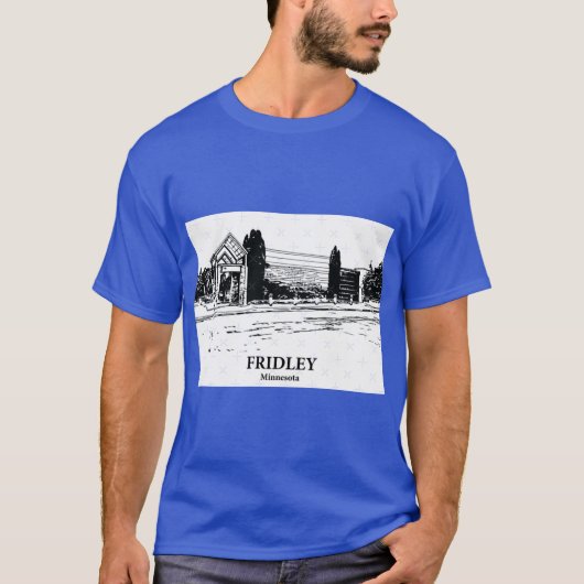 Fridley Minnesota T-shirt (Voorkant)
