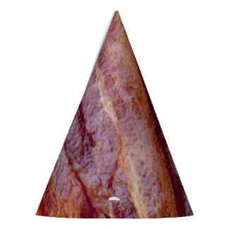 Fried bacon feesthoedjes