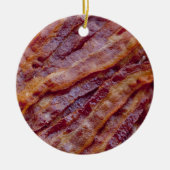 Fried bacon keramisch ornament (Voorkant)