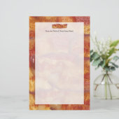 Fried Bacon Strip Briefpapier (Staand voorkant)