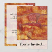 Fried Bacon Strip Kaart (Voorkant / Achterkant)