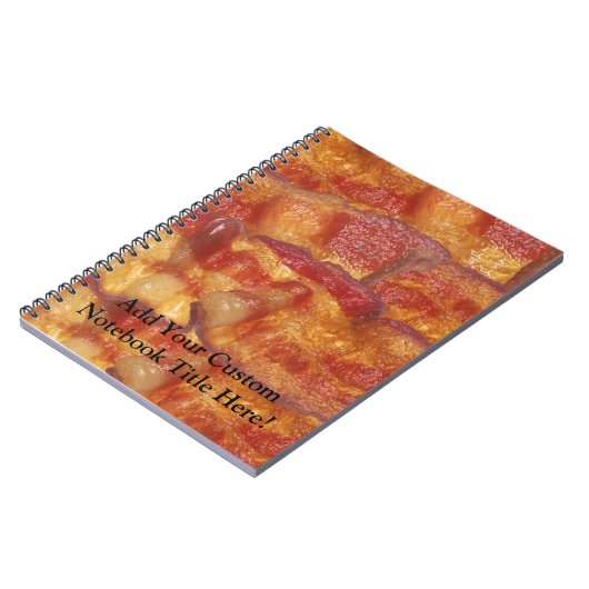 Fried Bacon Strip Notitieboek (Linkerzijde)