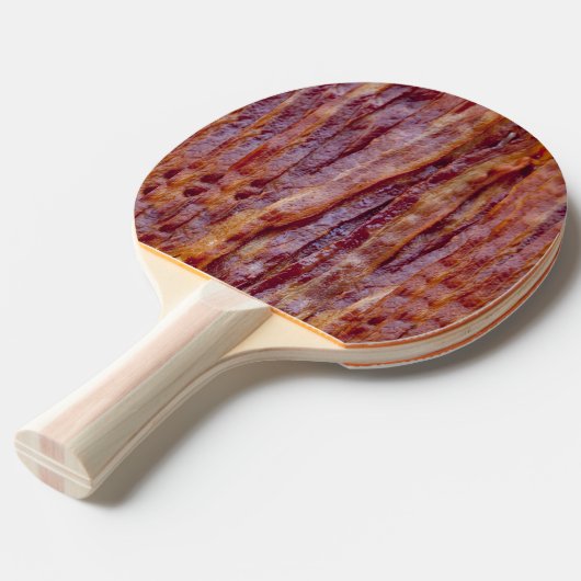 Fried bacon tafeltennisbatje (Voorkant Gekanteld)