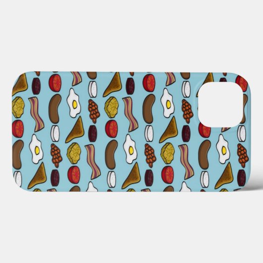 Fried Breakfast Case-Mate iPhone Case (Achterkant (horizontaal))
