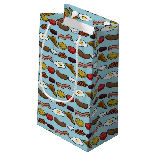 Fried Breakfast Klein Cadeauzakje (Achterkant Gekanteld)