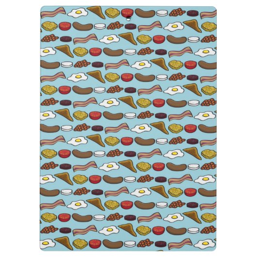 Fried Breakfast Klembord (Achterkant)