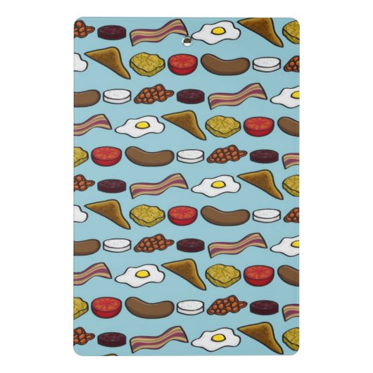 Fried Breakfast Mini Klembord (Achterkant)