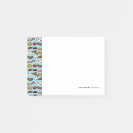 Fried Breakfast Post-it® Notes (Voorkant)