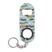 Fried Breakfast Sleutelhanger Flessenopener (Voorkant)