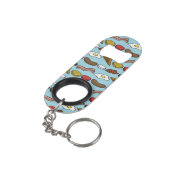 Fried Breakfast Sleutelhanger Flessenopener (Achterkant Gekanteld)
