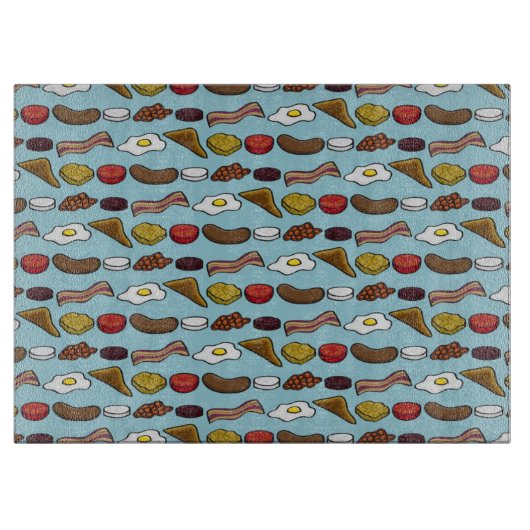 Fried Breakfast Snijplank (Voorkant)