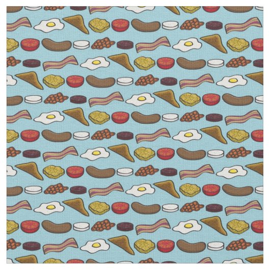 Fried Breakfast Stof (Close Up)