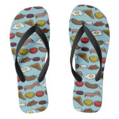 Fried Breakfast Teenslippers (Voetbed)