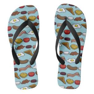 Fried Breakfast Teenslippers