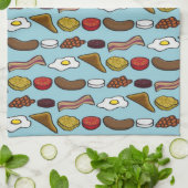 Fried Breakfast Theedoek (Gevouwen)