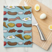 Fried Breakfast Theedoek (Quarter Fold)