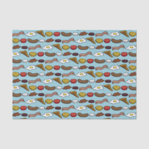 Fried Breakfast Tissuepapier