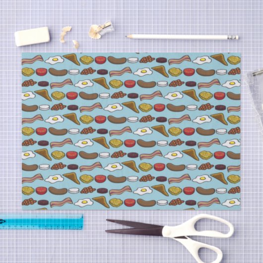 Fried Breakfast Tissuepapier (Craft)